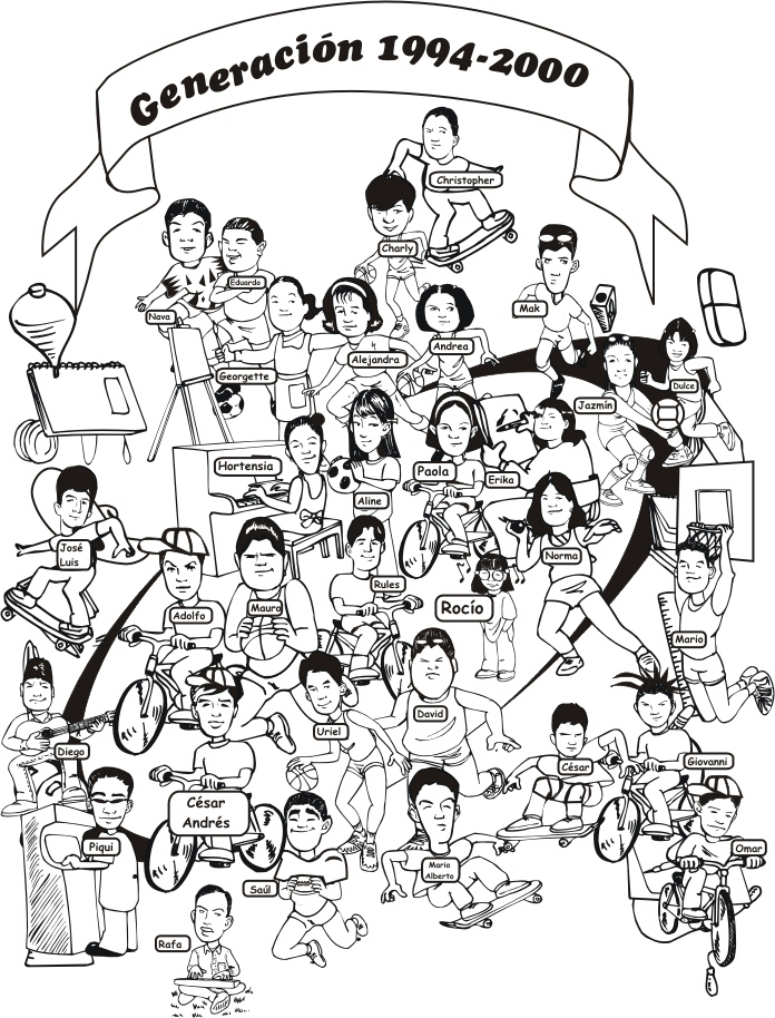 Caricatura grupal